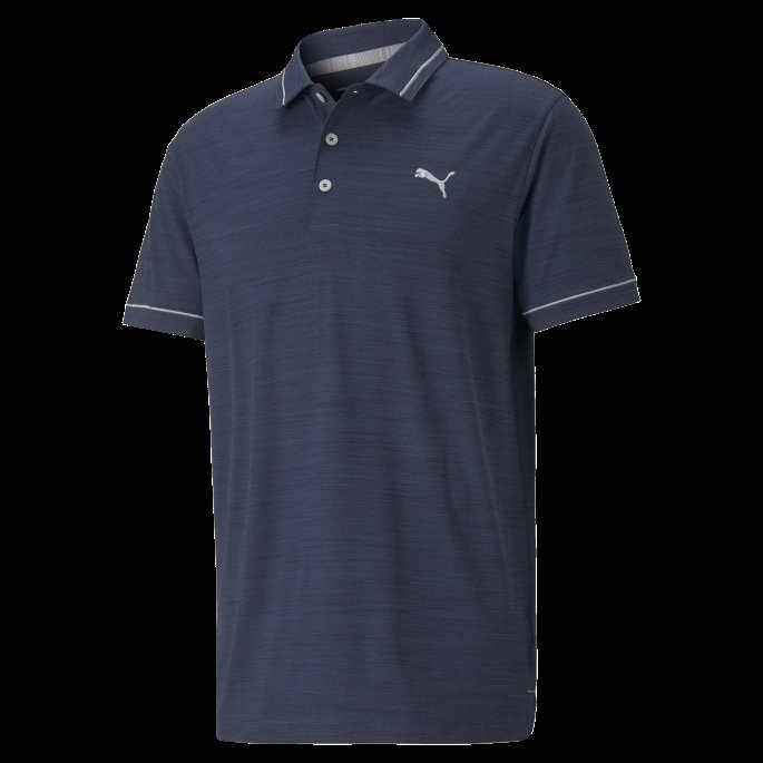 Skyspunnet Monarch Herre Golfpoloskjorte Marineblå Blazer Lynghøy Puma På Salg