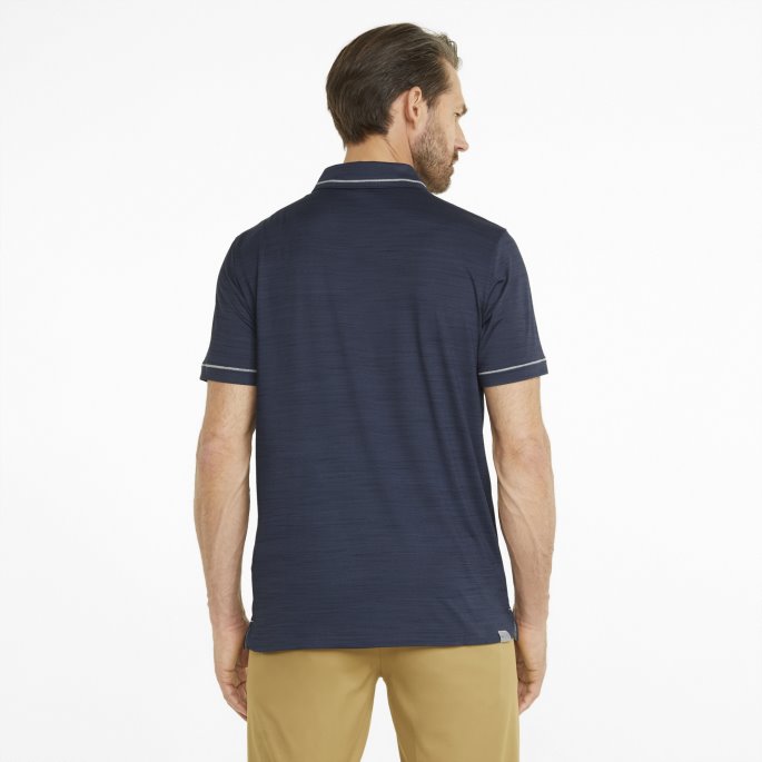 Marineblå Blazer Lynghøy Skyspunnet Monarch Golfpoloskjorte For Menn Puma På Salg