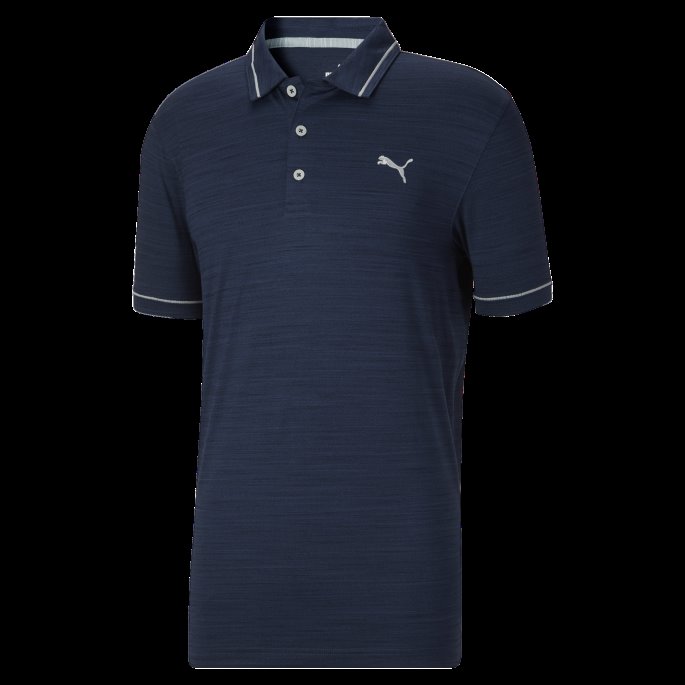 Marineblå Blazer Lynghøy Skyspunnet Monarch Golfpoloskjorte For Menn Puma På Salg