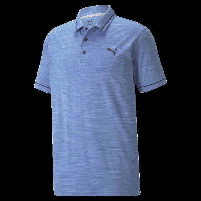 Puma På Salg Lys Kobolt-marine Blazer Skyspunnet Monarch Golfpoloskjorte For Menn