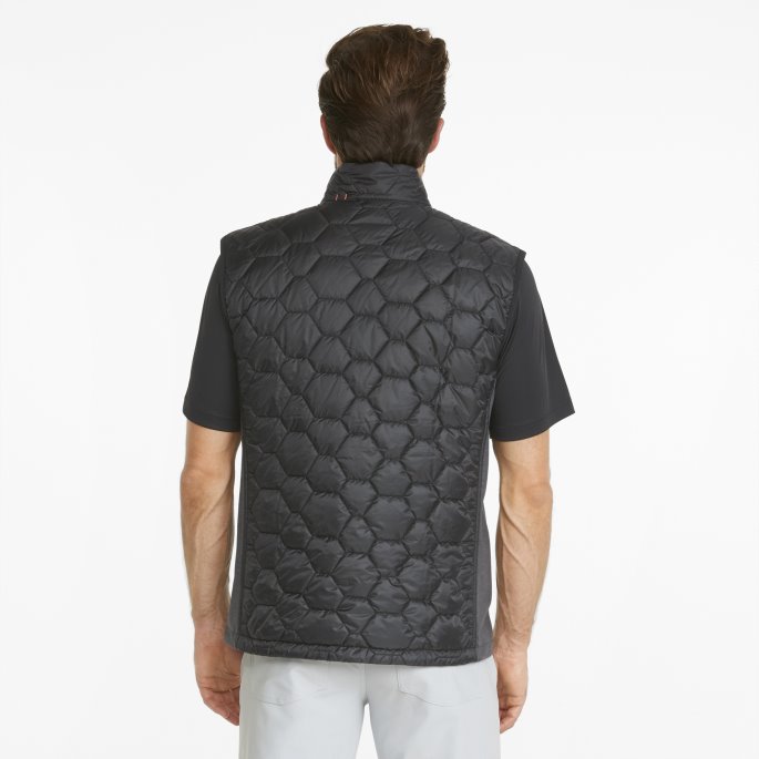 Svart Puma På Tilbud Skyspunnet Wrmlbl Golfvest For Menn
