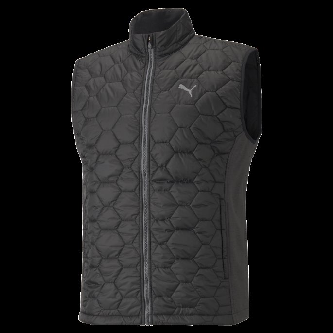 Svart Puma På Tilbud Skyspunnet Wrmlbl Golfvest For Menn