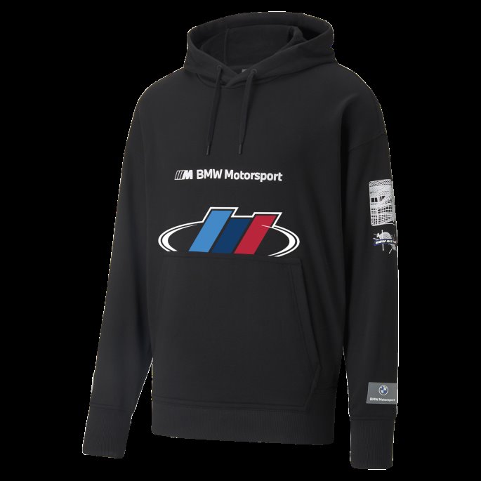 Bmw M Motorsport Street Hettegenser For Menn Puma På Tilbud Svart