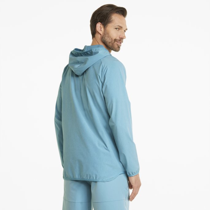 Puma På Tilbud Støvete Aqua Egw Golfjakke For Menn Med Hette
