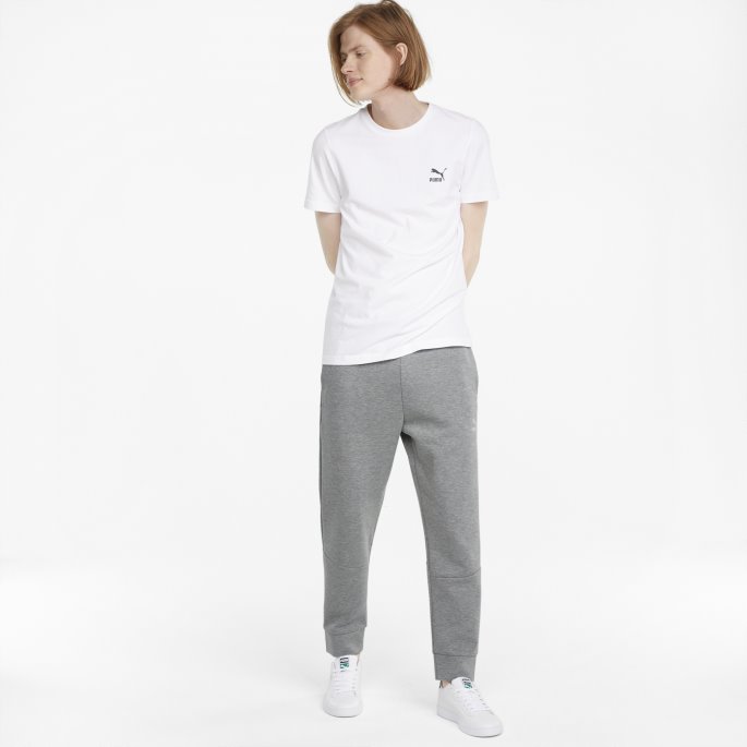 Puma På Tilbud Mellomgrå Lyng Klassikere Tech Herrebukser