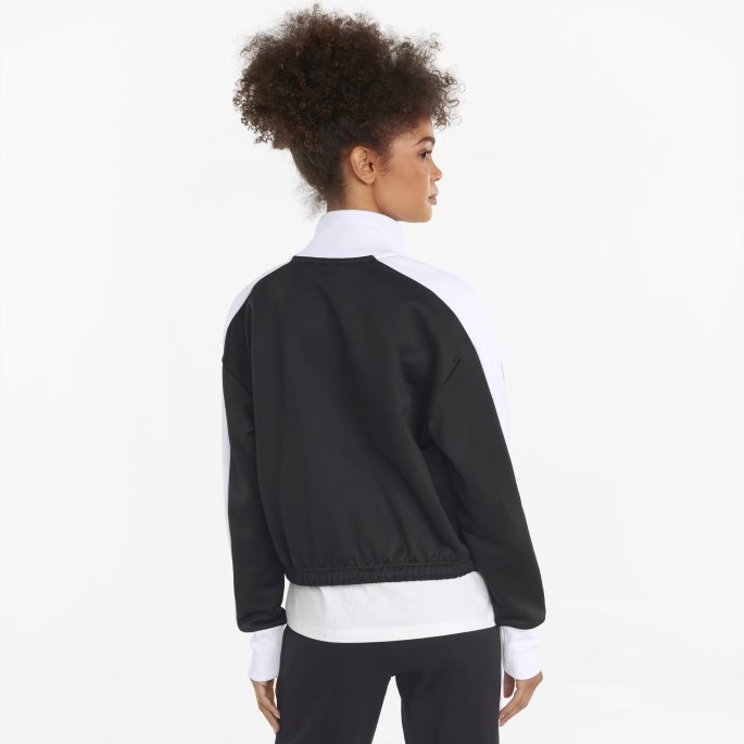 Puma På Tilbud Ikonisk T7 Cropped Pt Damejakke Svart