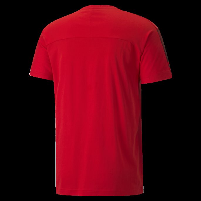 Scuderia Ferrari Race T7 Herre Tee Puma På Tilbud Rosso Corsa