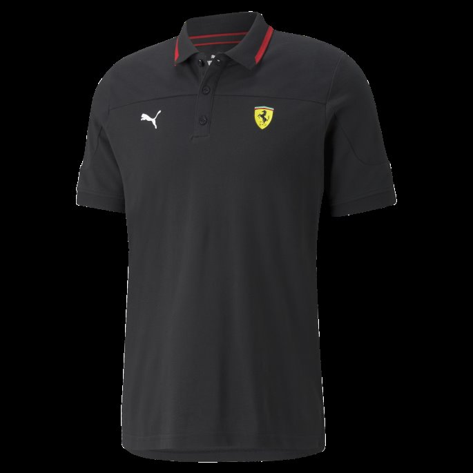Puma På Tilbud Scuderia Ferrari Race Herre Poloskjorte Svart