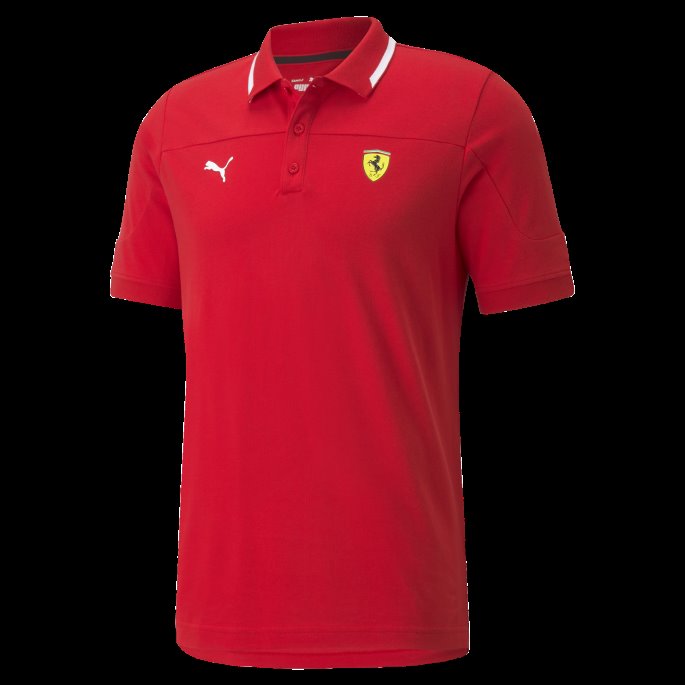 Puma På Tilbud Rosso Corsa Scuderia Ferrari Race Poloskjorte For Menn