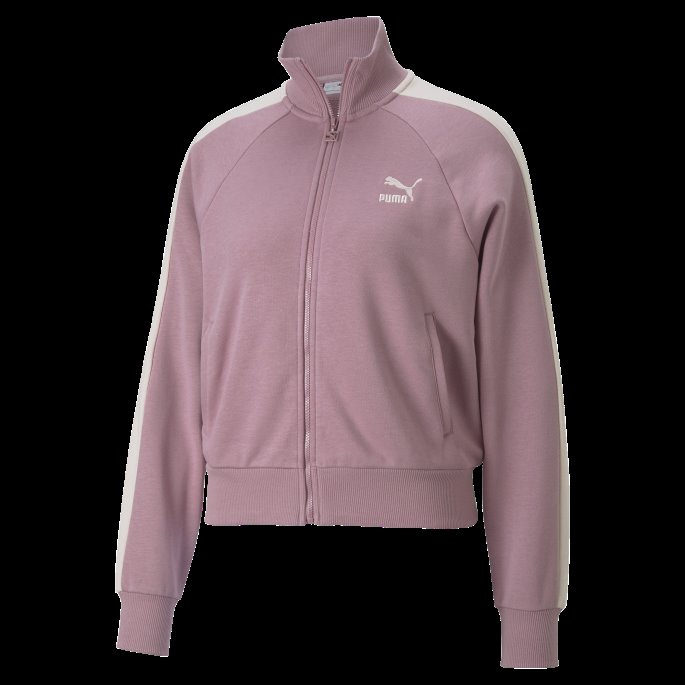 Ikonisk T7 Treningsjakke For Kvinner Blek Grape Puma På Salg