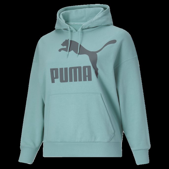 Classics Logo Hettegenser For Kvinner Pl Porselen Puma På Salg