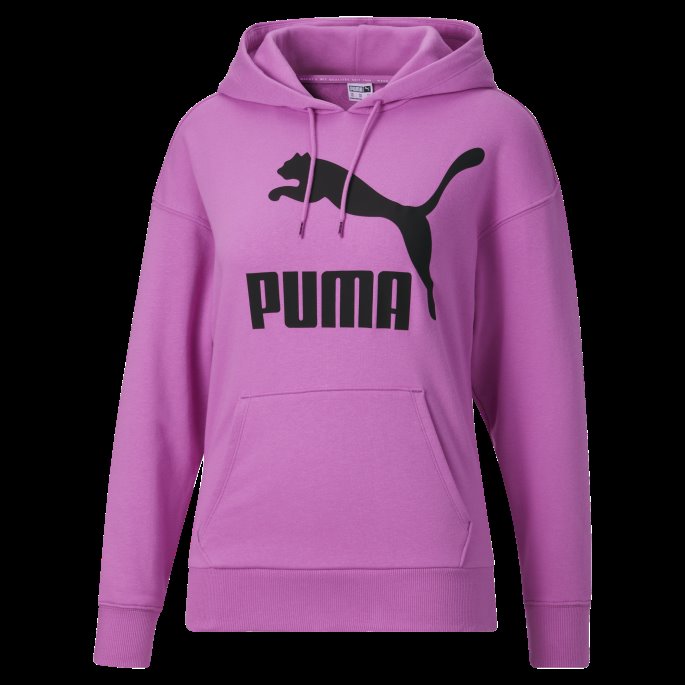 Lilla Pop Puma På Tilbud Klassiske Hettegenser Med Logo For Kvinner