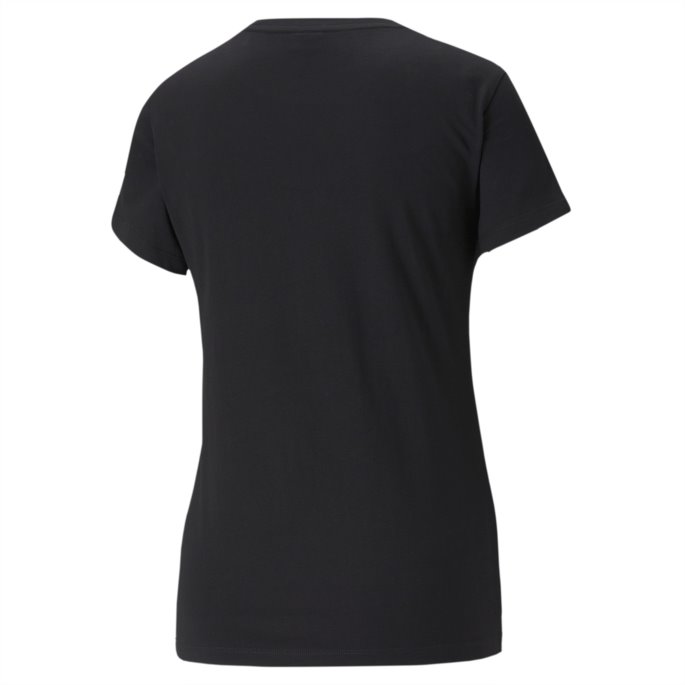 Classics Logo T-skjorte For Kvinner Puma På Tilbud Svart