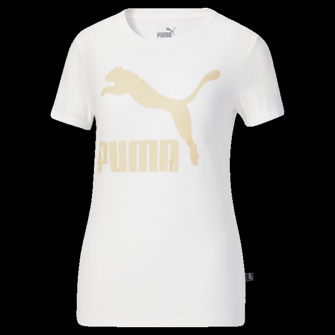 No Color Classics Logo T-skjorte For Kvinner Puma På Salg