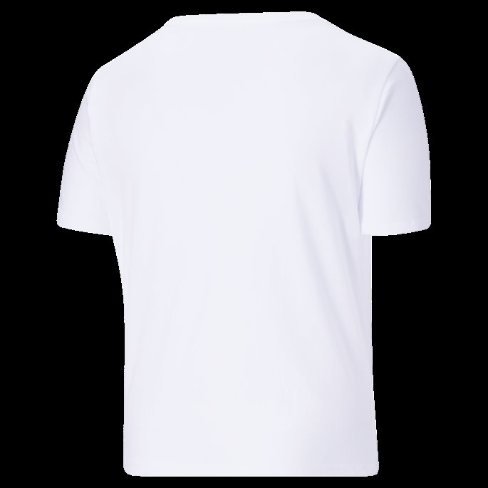Hvit Puma På Tilbud Classics Logo T-skjorte For Kvinner Pl
