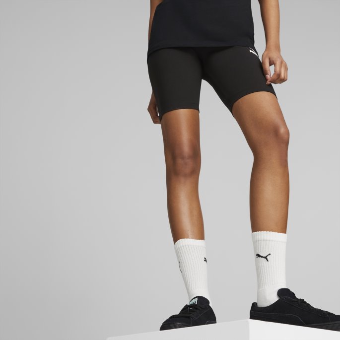 Sorte Klassiske Sykkelshorts For Kvinner Puma På Salg