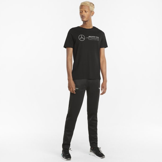 Mercedes F1 Logo Herre T-skjorte Puma På Tilbud Svart