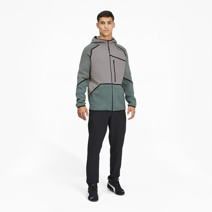 Steeple Grey Puma På Tilbud Porsche Design Evoknit Herre Mellomlag