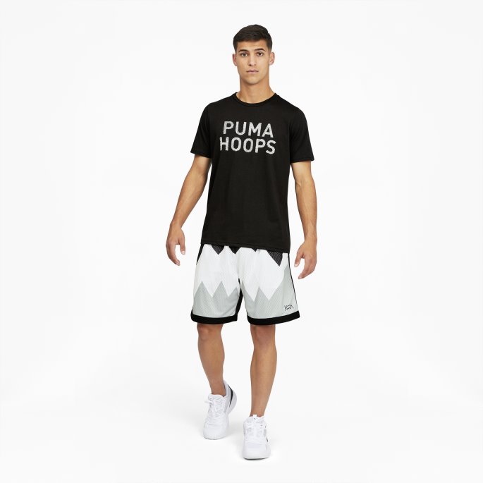 Svart Puma På Salg Stipend Basketballshorts For Menn