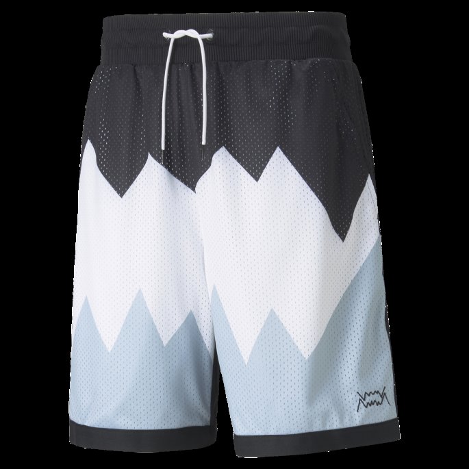 Svart Puma På Salg Stipend Basketballshorts For Menn