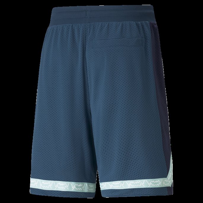 Intense Blå Puma På Salg Full Ride Basketballshorts For Menn