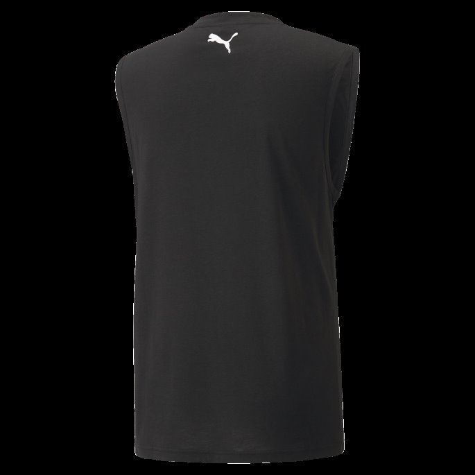 Puma På Salg Ikke Viker Deg Basketball Tank Svart-hvit For Menn