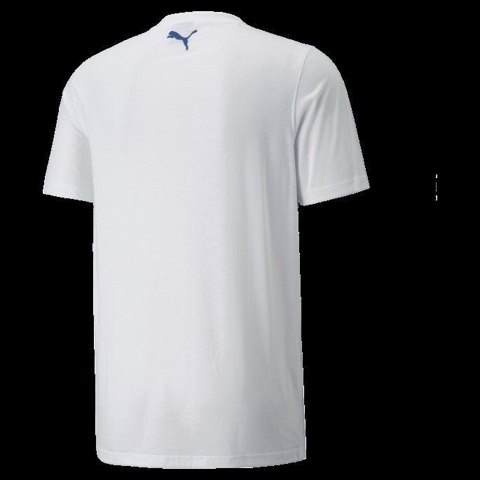 Hvit-vallarta Blå Puma På Salg Alle Turneringer Herre Basketball Tee