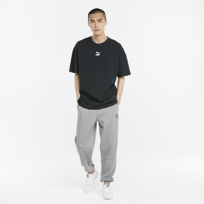 Black Classics Boxy T-skjorte For Menn Puma På Salg