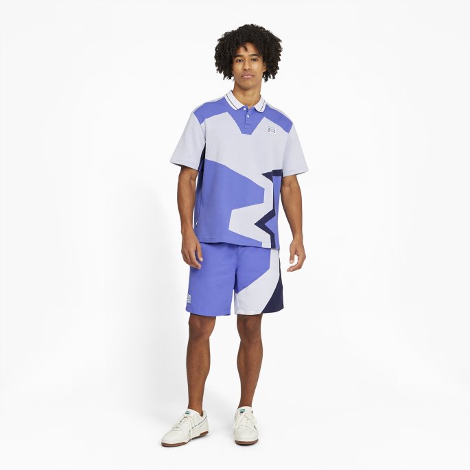 Puma På Tilbud X Smørvarer Shorts Baja Blå-.aop