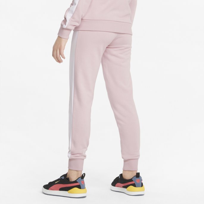 Krittrosa Puma På Tilbud Classics T7 Ungdoms Joggebukser