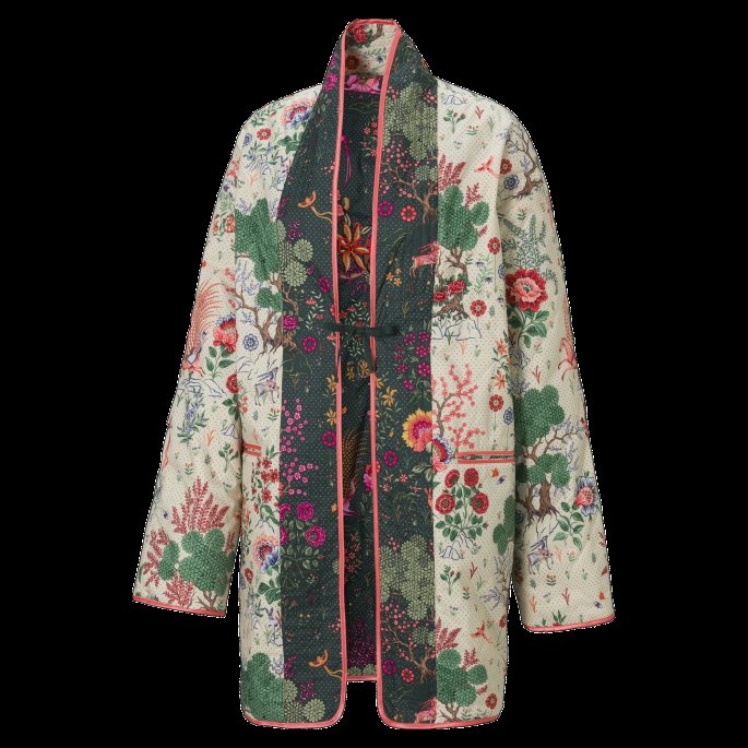 Puma På Tilbud X Liberty Trykt Dame Kimono Grønne Gavler-aop