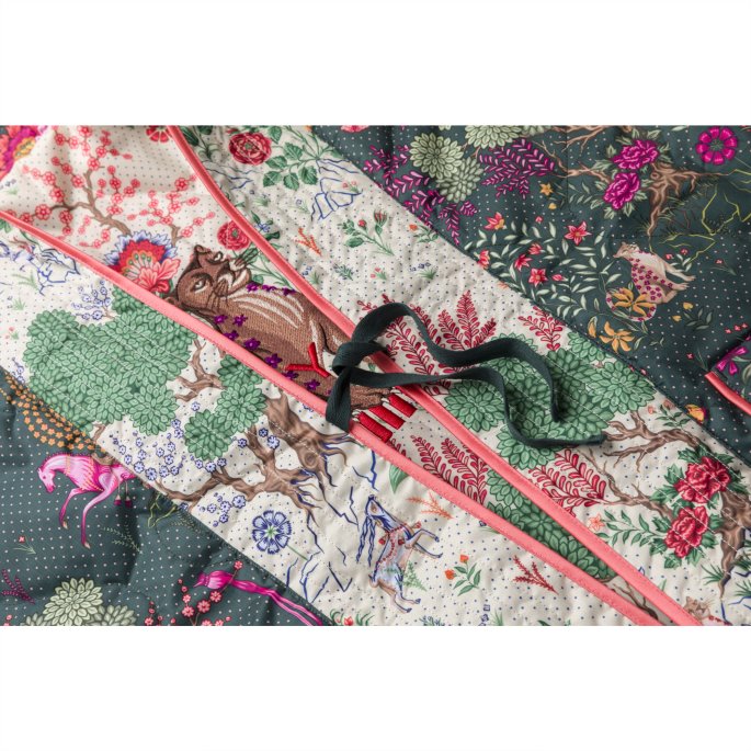 Puma På Tilbud X Liberty Trykt Dame Kimono Grønne Gavler-aop