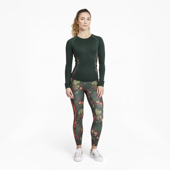 Puma På Tilbud X Liberty Trykt Dameunderlag Grønne Gavler