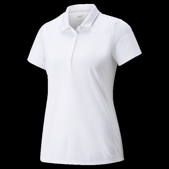 Gamer Golf Poloskjorte For Kvinner Puma På Tilbud Knallhvit