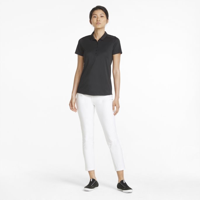 Gamer Dame Golf Poloskjorte Puma På Tilbud Svart