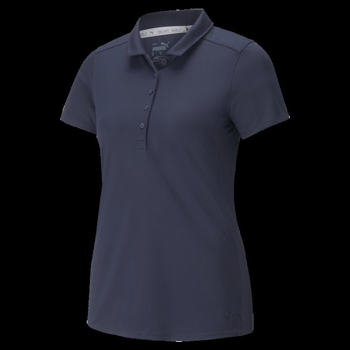 Puma På Tilbud Gamer Golf Poloskjorte For Kvinner Marine Blazer