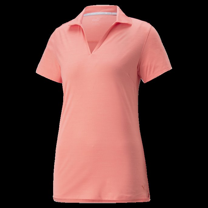 Skyspunnet Kyst Dame Golf Polo Nellike Rosa Lyng Puma På Salg