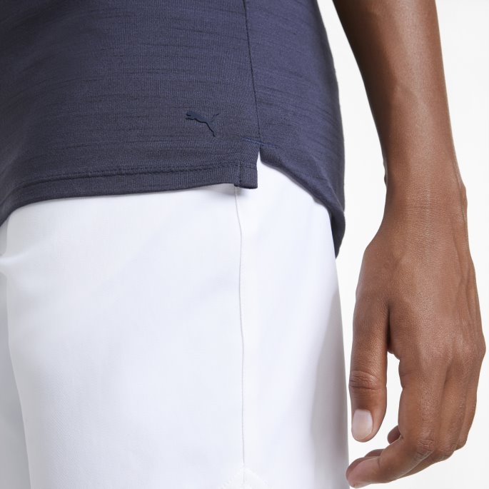 Puma På Tilbud Skyspunnet Kyst Ermeløs Dame Golf Polo Marine Blazer Lyng