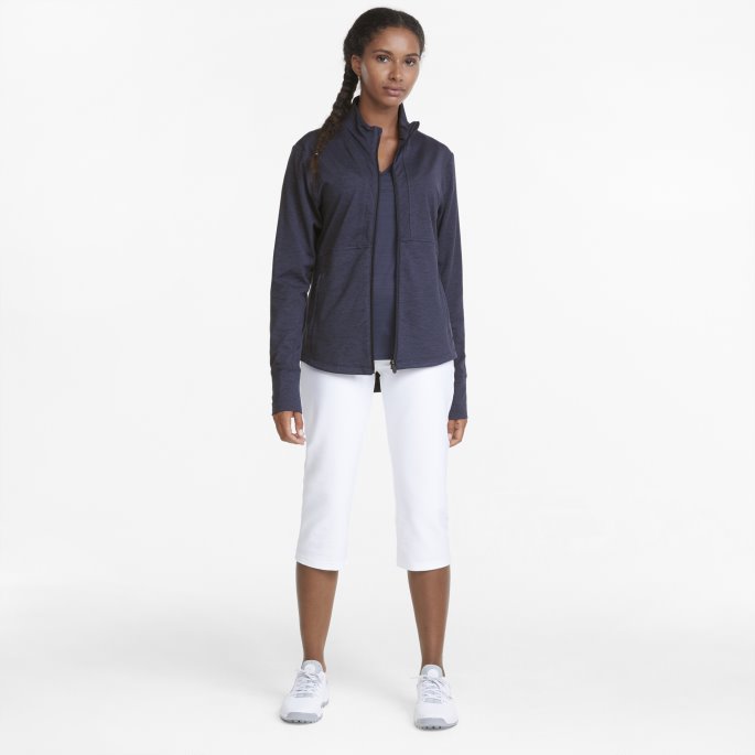 Cloudspun Daybreak Dame Golfjakke Marine Blazer Heather Puma På Tilbud