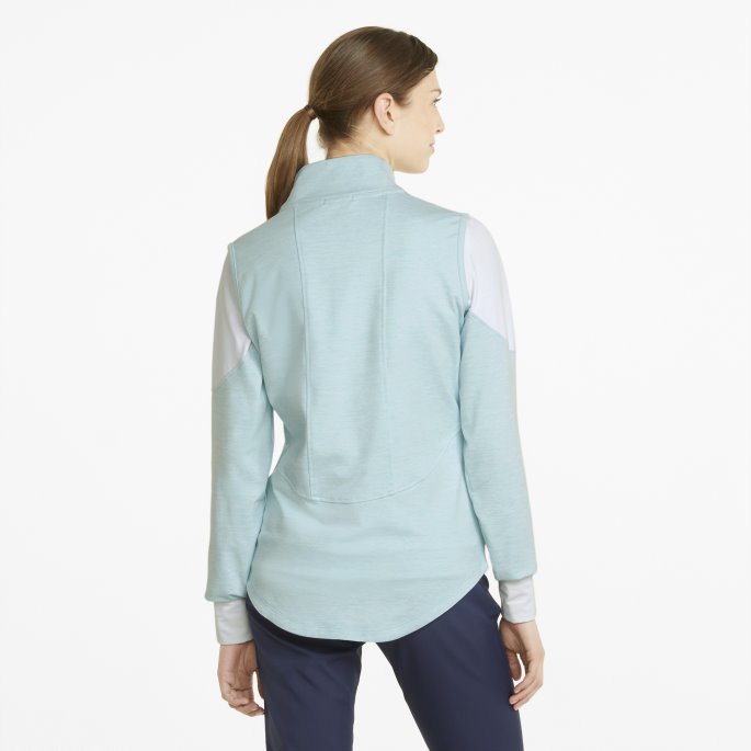 Lett Aqua Lyng Skyspunnet Daybreak Dame Golfvest Puma På Salg