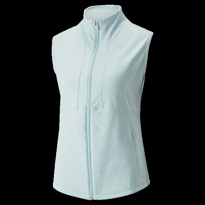 Lett Aqua Lyng Skyspunnet Daybreak Dame Golfvest Puma På Salg