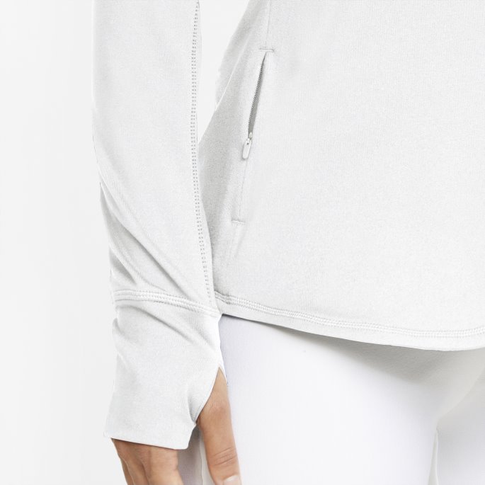 Gamer Quarter-zip Dame Golf Genser Lys Hvit Puma På Salg