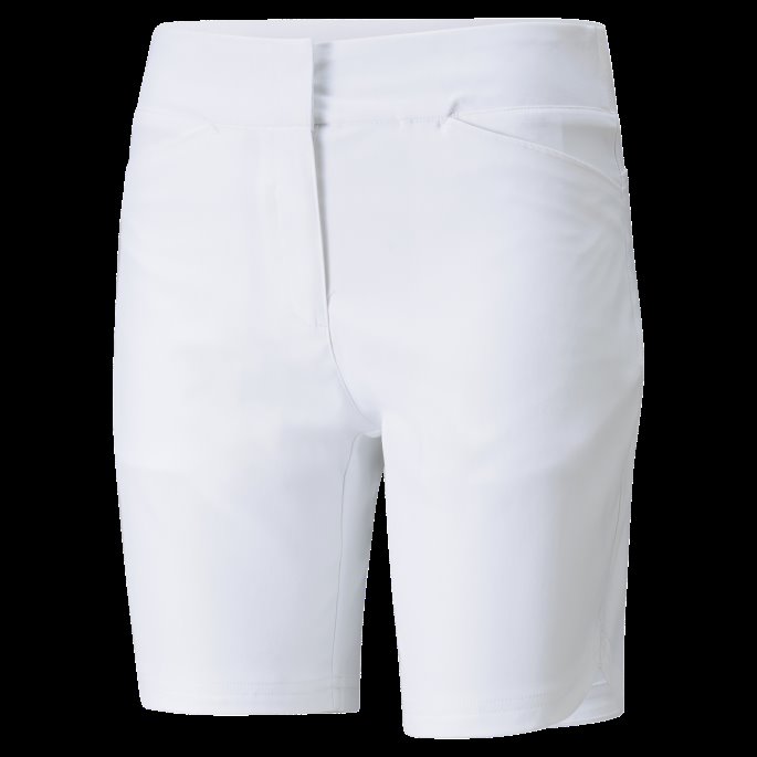 Knallhvit Bermuda Golfshorts For Kvinner Puma På Salg