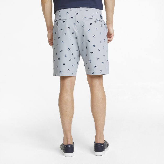 Puma På Tilbud X Arnold Palmer Paraply Golfshorts Herre Mirage Grå-algierblå