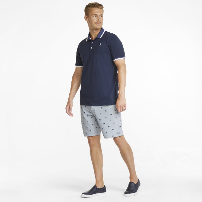 Puma På Tilbud X Arnold Palmer Paraply Golfshorts Herre Mirage Grå-algierblå