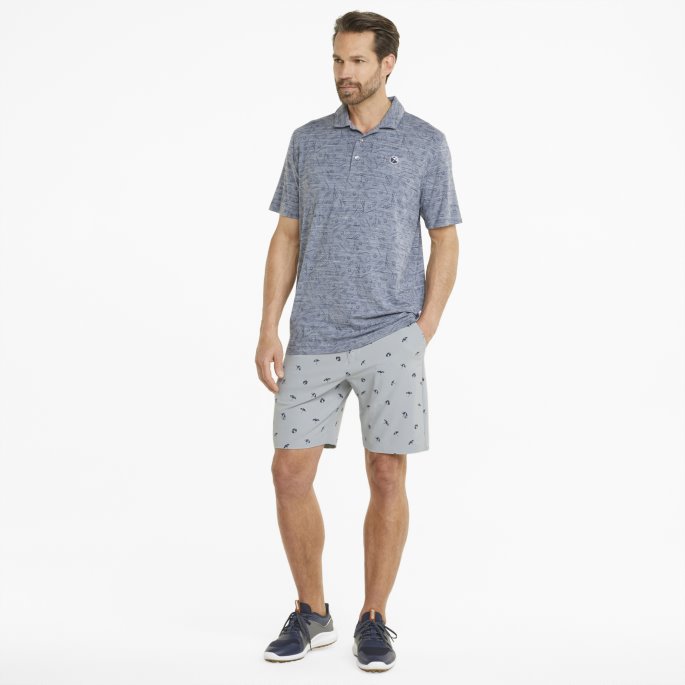 Puma På Tilbud X Arnold Palmer Paraply Golfshorts For Menn Mirage Grå-marine Blazer