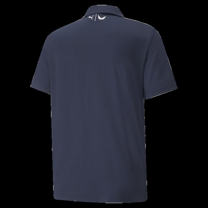 Puma På Tilbud X Volition Paisley Pocket Herre Golf Poloskjorte Marine Blazer-ski Patrulje