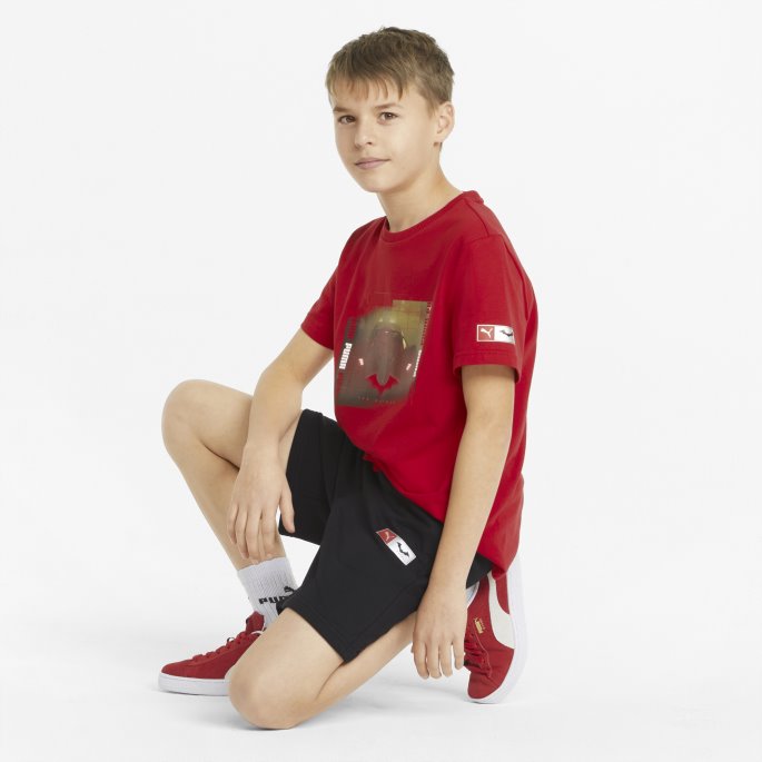 Puma På Tilbud X Batman Barneshorts Svart