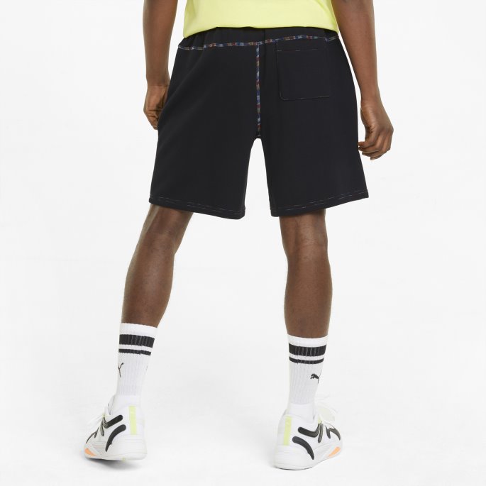 Svart Puma På Salg Pivot Emb Basketballshorts For Menn
