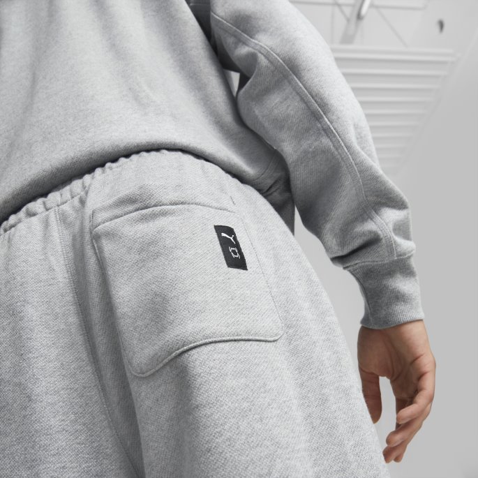 Puma På Tilbud Grå Lynggrå Lyng Pivot Emb Basketball Joggebukser For Menn